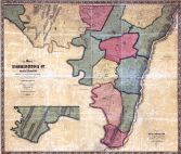 Washington County 1859 Wall Map 44x51, Washington County 1859 Wall Map